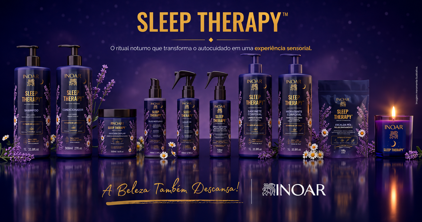Inoar apresenta Sleep Therapy™ e inaugura uma nova categoria de beauty wellness no Brasil