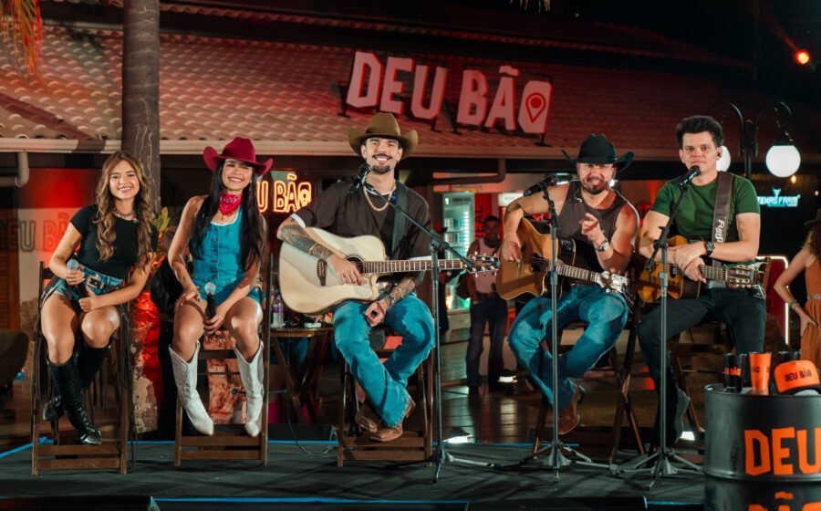 Luan Pereira, Jennifer & Stephany e Ayala & Júlio César se reúnem para gravação de “Deu Bão em Barretos”