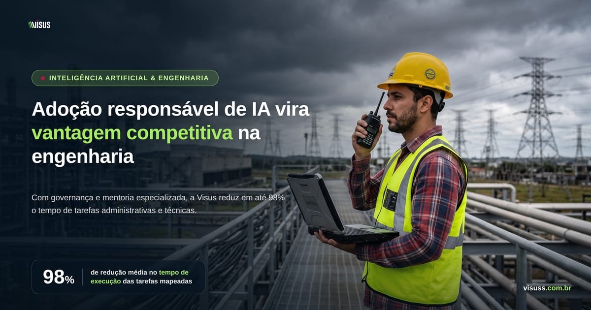 Adoção responsável de IA vira vantagem competitiva na engenharia