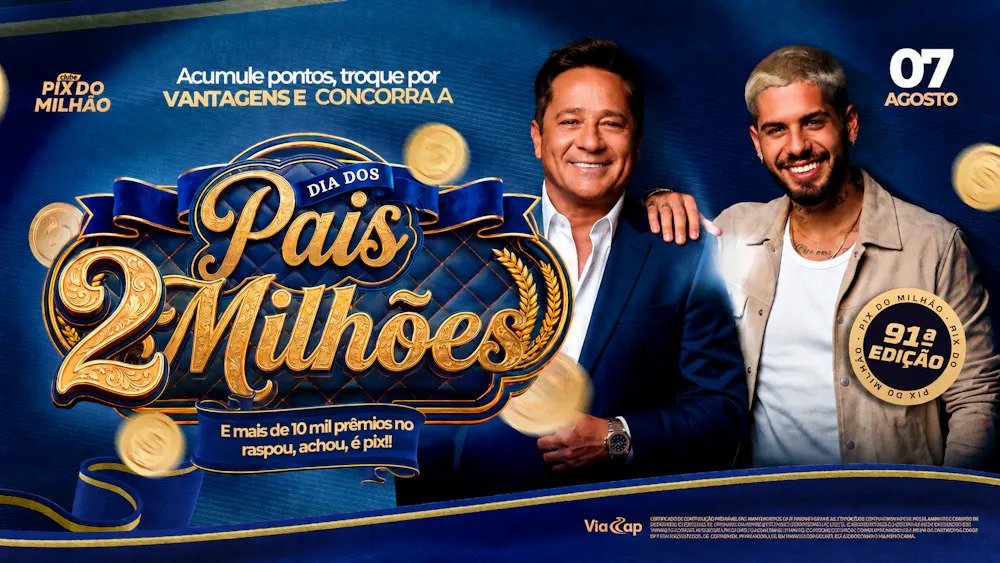 Como o Pix do Milhão transformou o Dia dos Pais em ação de R$ 2 milhões