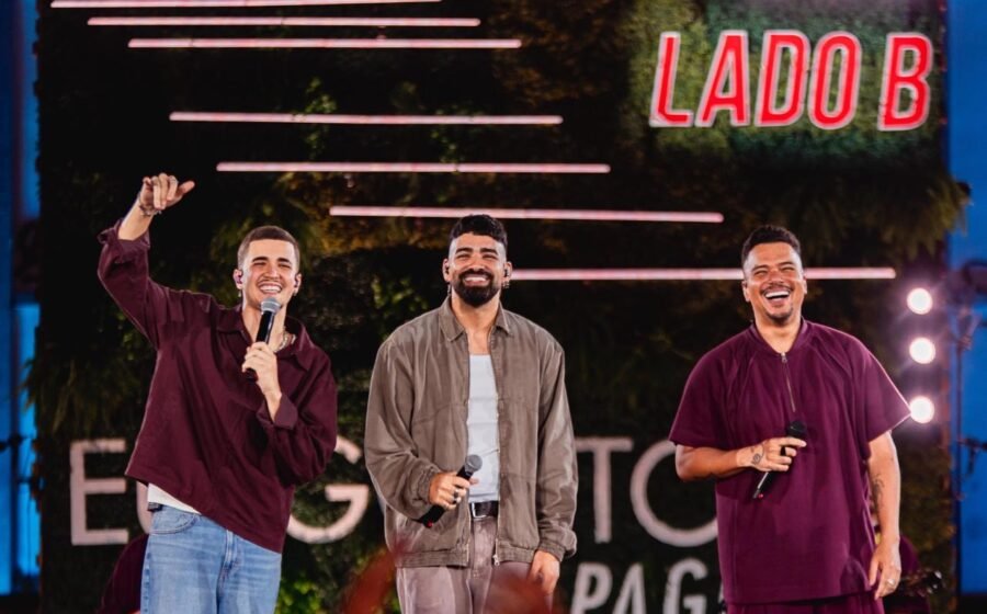 Davi Quaresma Celebra Lançamento De “Por Mim, Por Nós”, Ao Lado De Sorriso Maroto E Dilsinho No Projeto “Lado B Do Sorriso”