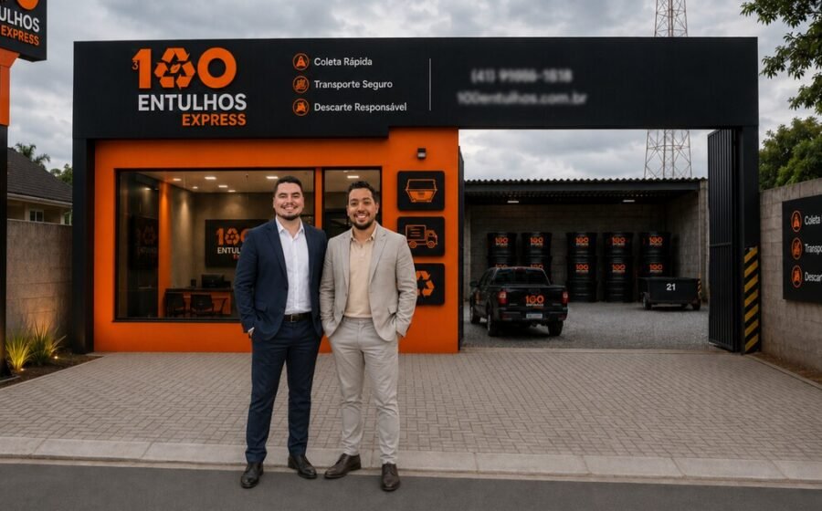 100 Entulhos Express transforma dor de cabeça em solução profissional
