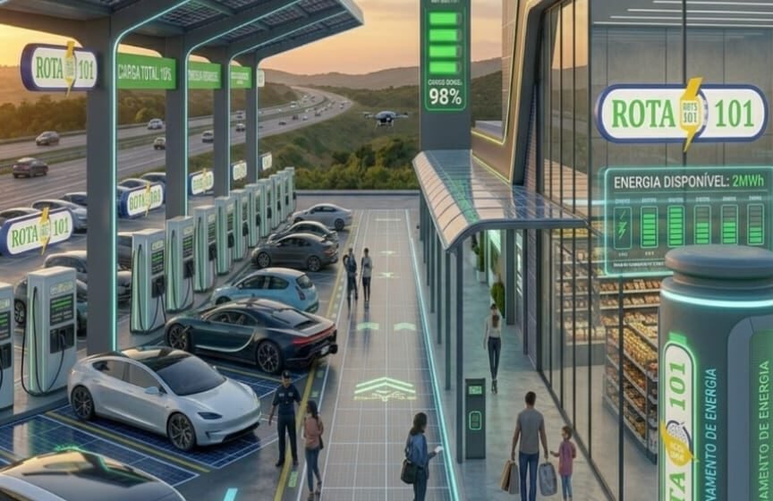 A rodovia que liga os maiores mercados do carro elétrico ainda não tem rede de recarga própria