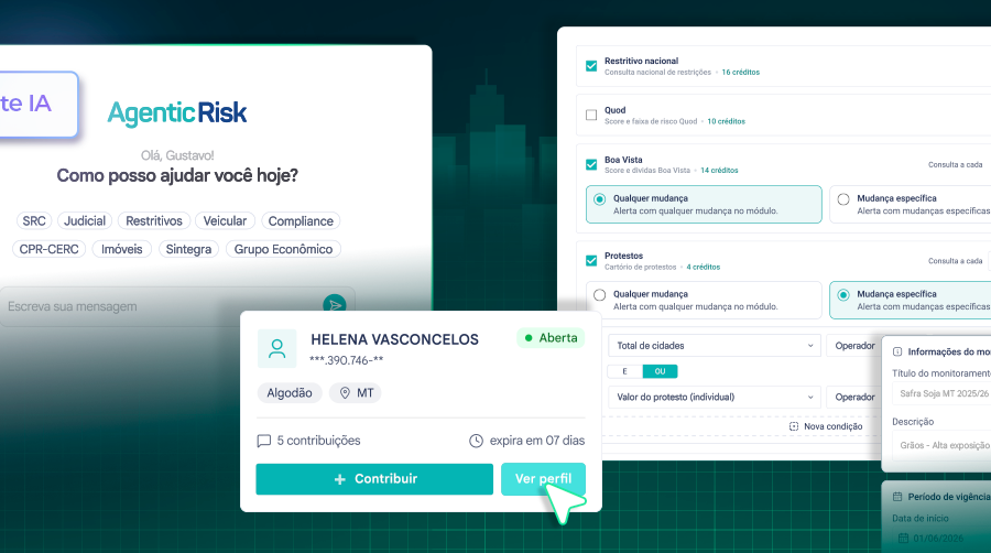 Com R$ 10 bi em crédito processados, AgRisk lança agente de IA e novos módulos