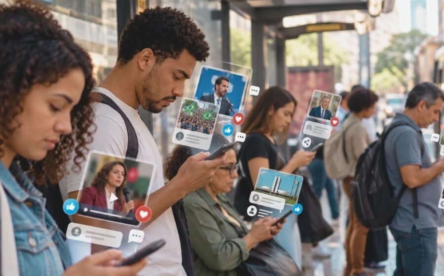 Redes sociais superam a TV e mudam a forma de fazer campanha: o que as eleições de 2026 ensinam sobre comunicação política
